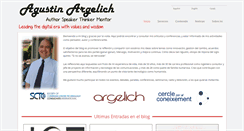 Desktop Screenshot of agustinargelich.com