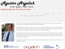 Tablet Screenshot of agustinargelich.com